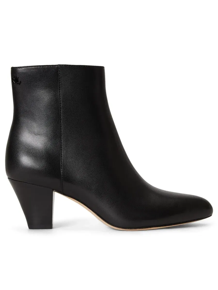 Ботинки-ботильоны Emersyn Zipper Lauren Ralph Lauren — изображение 2 из 4, черный