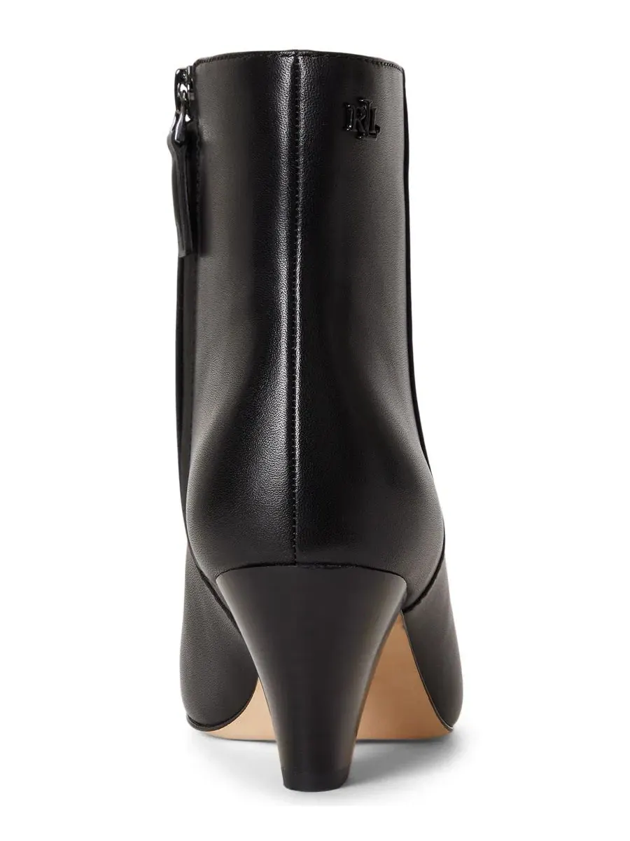 Ботинки-ботильоны Emersyn Zipper Lauren Ralph Lauren — изображение 3 из 4, черный