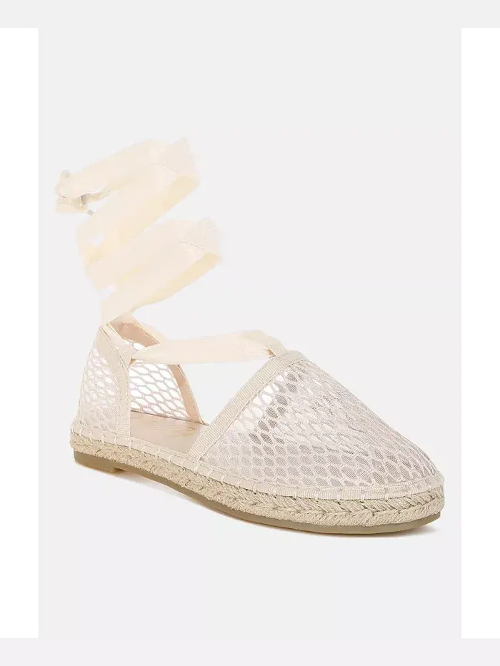 Сандалии Sonara Mesh Flat Espadrille London Rag — изображение 1 из 3, бежевый