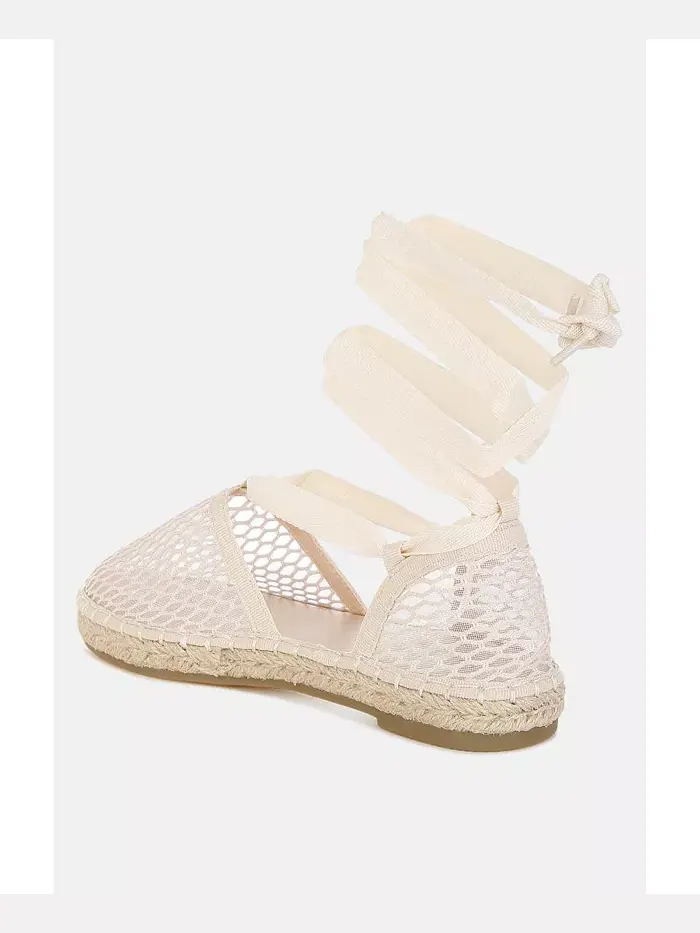 Сандалии Sonara Mesh Flat Espadrille London Rag — изображение 3 из 3, бежевый