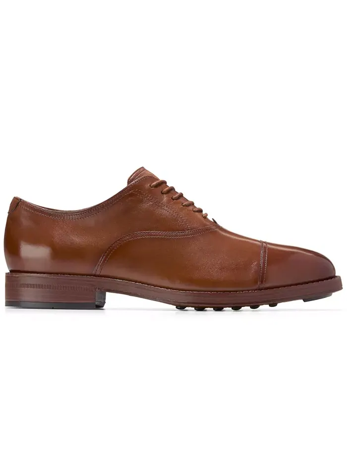 Мужские оксфорды Ledley Grand с отделкой на мыске Cole Haan — изображение 2 из 9, коричневый
