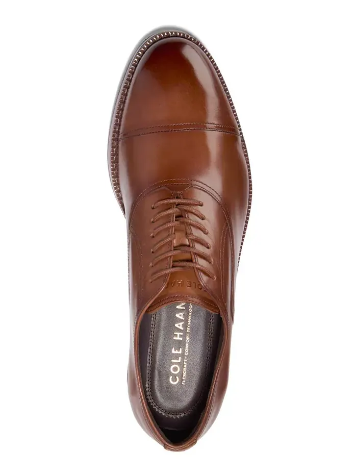 Мужские оксфорды Ledley Grand с отделкой на мыске Cole Haan — изображение 3 из 9, коричневый