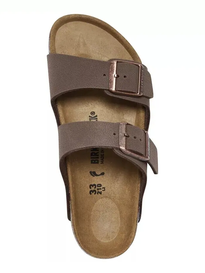 Сандалии для малышей Arizona Birkibuc от Finish Line Birkenstock — изображение 4 из 7, коричневый
