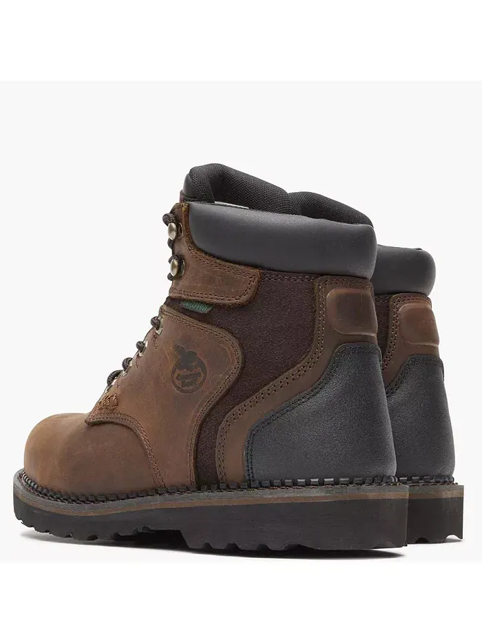 Мужские водонепроницаемые рабочие ботинки Brookville GEORGIA BOOT — изображение 6 из 7, коричневый