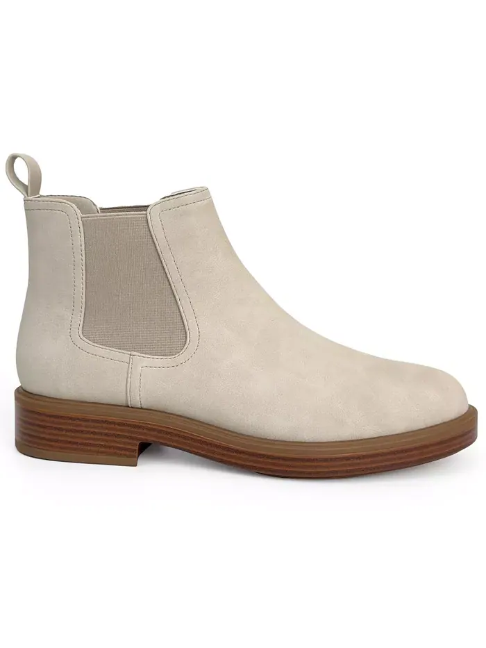 Женские ботинки Poshan Chelsea Aerosoles — изображение 2 из 6, бежевый/бежевый