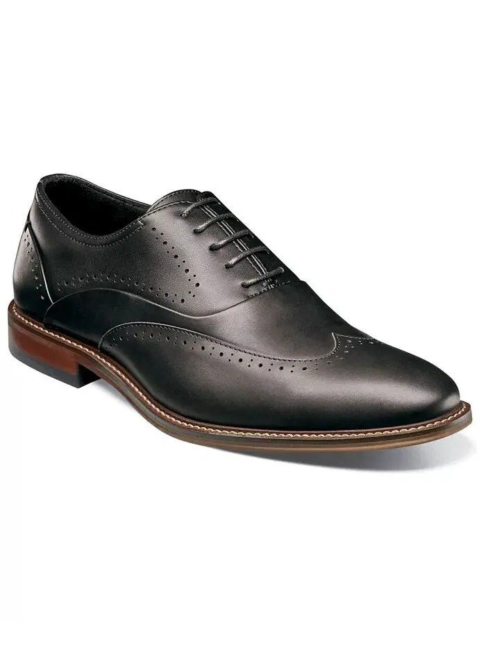 Мужские кожаные туфли-оксфорды Macarthur Wingtip Stacy Adams