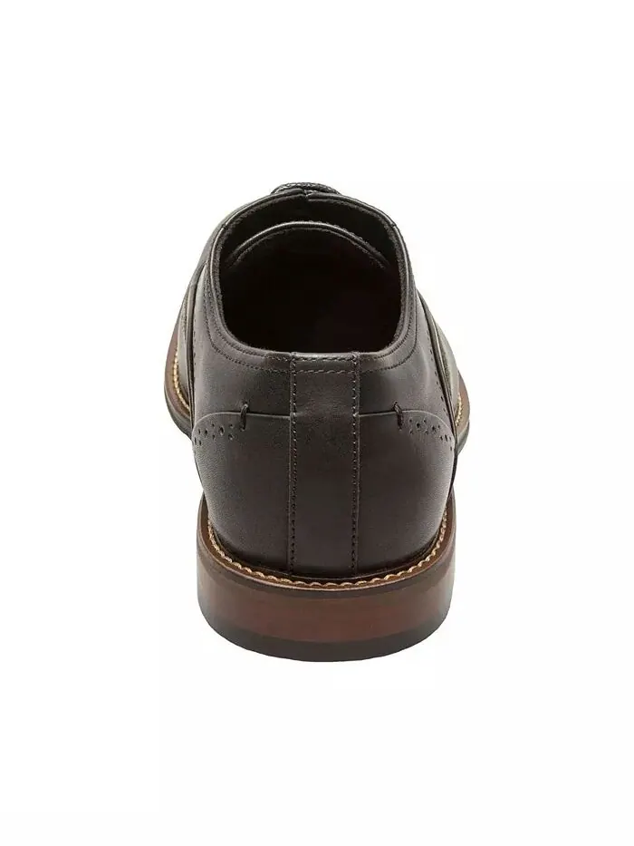 Мужские кожаные туфли-оксфорды Macarthur Wingtip Stacy Adams — изображение 7 из 8, черный