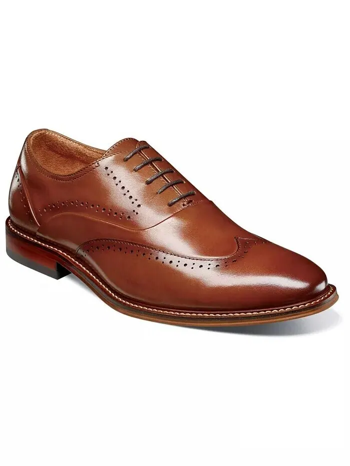 Мужские кожаные туфли-оксфорды Macarthur Wingtip Stacy Adams
