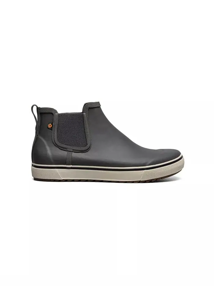 Мужские ботинки Kicker Rain Chelsea II BOGS — изображение 2 из 9, серый
