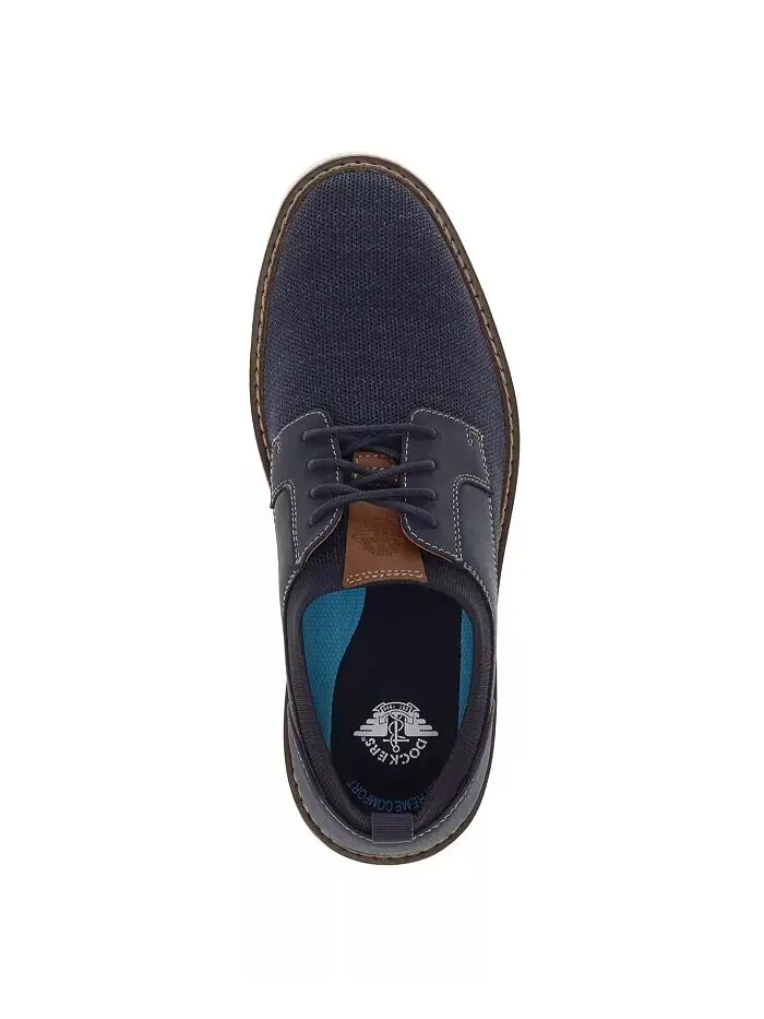 Мужские туфли Edgehill Lace Up Dockers — изображение 4 из 11, темно-синий
