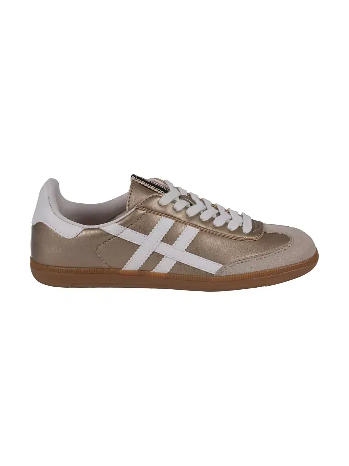 Женские кроссовки Dakkah в ретро-стиле на шнуровке GC Shoes — изображение 2 из 5, золото