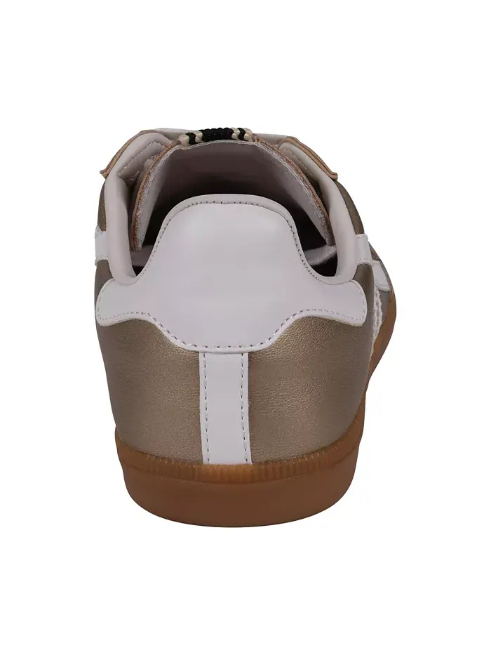 Женские кроссовки Dakkah в ретро-стиле на шнуровке GC Shoes — изображение 3 из 5, золото
