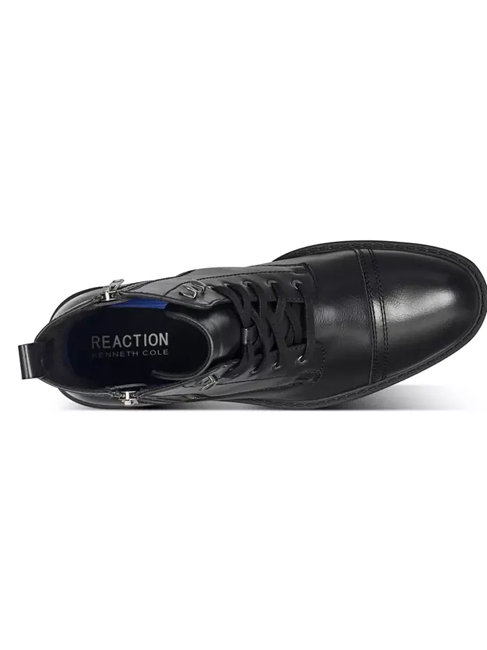 Мужские военные ботинки Captain Kenneth Cole Reaction — изображение 5 из 5, черный