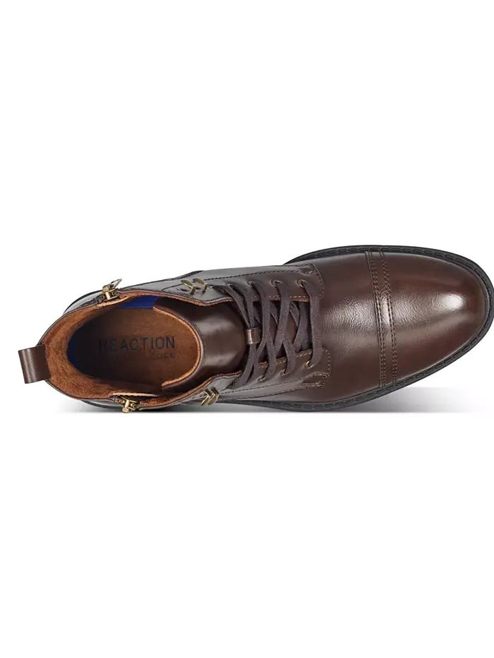 Мужские военные ботинки Captain Kenneth Cole Reaction — изображение 4 из 5, коричневый