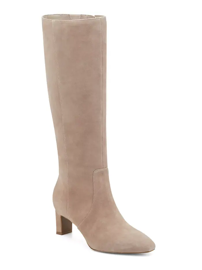 Женские сапоги Mabel Wide-Calf из замши Rockport