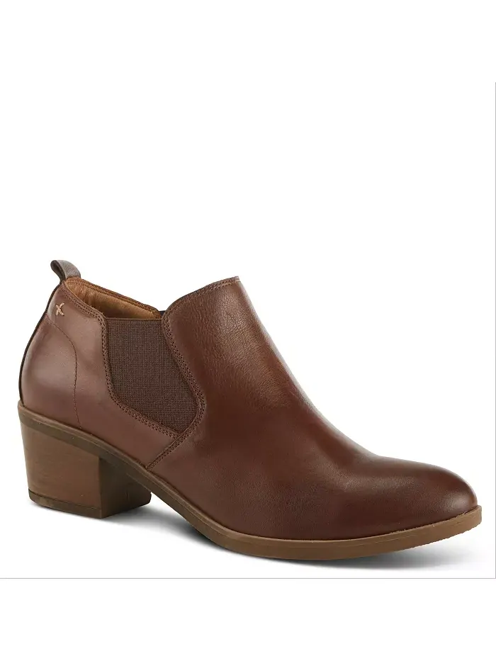 Туфли Phaedra Premium Leather с мягкой стелькой, поддержкой свода стопы и низким каблуком Spring — изображение 1 из 6