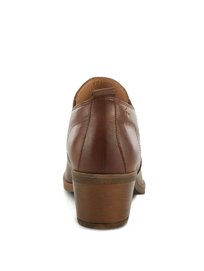 Туфли Phaedra Premium Leather с мягкой стелькой, поддержкой свода стопы и низким каблуком Spring — изображение 4 из 6