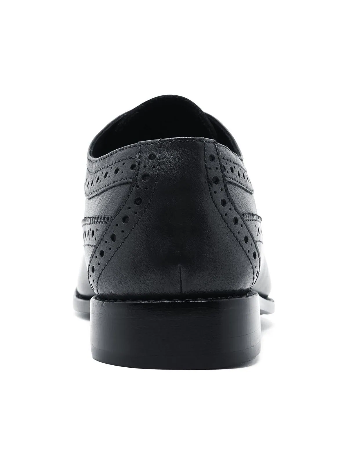 Мужские модельные туфли regan wingtip на шнуровке Anthony Veer — изображение 3 из 5, черный