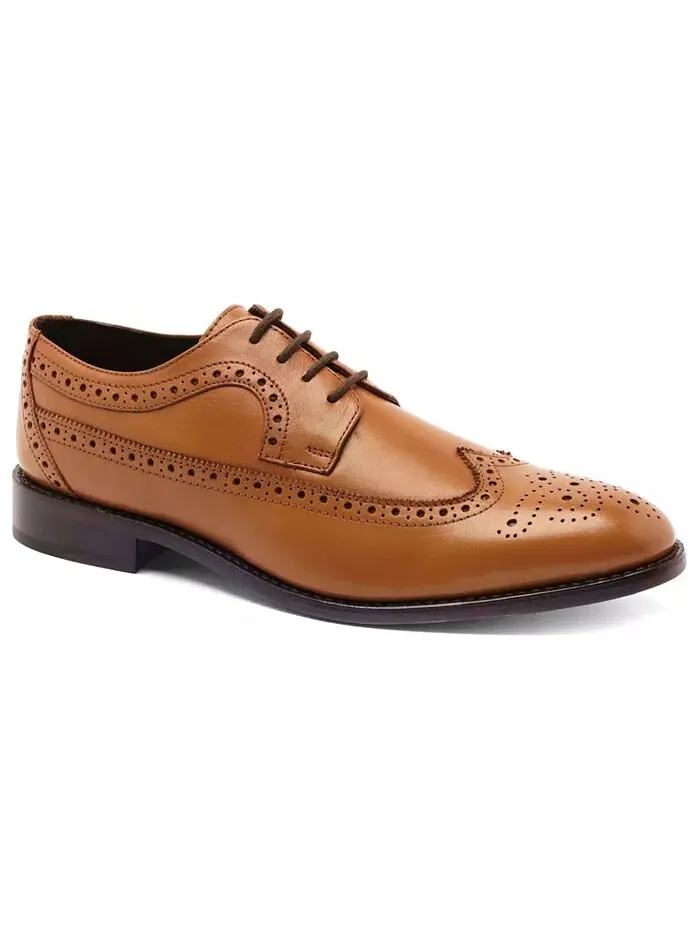 Мужские кожаные туфли Regan Wingtip на шнуровке Anthony Veer