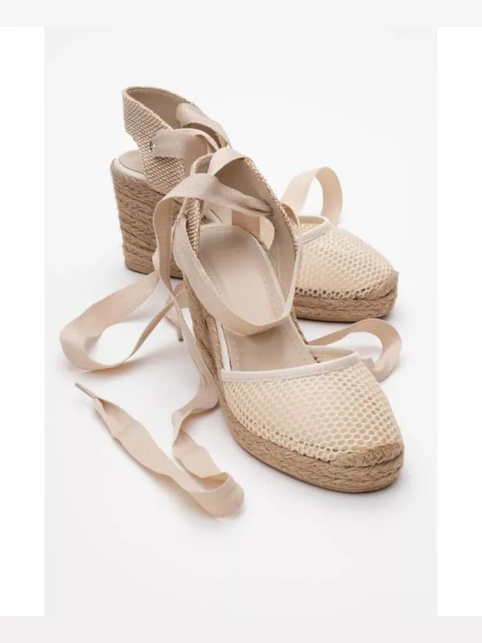 Эспадрильи на танкетке Lions Mesh Leather (женские) Forever & Always Shoes