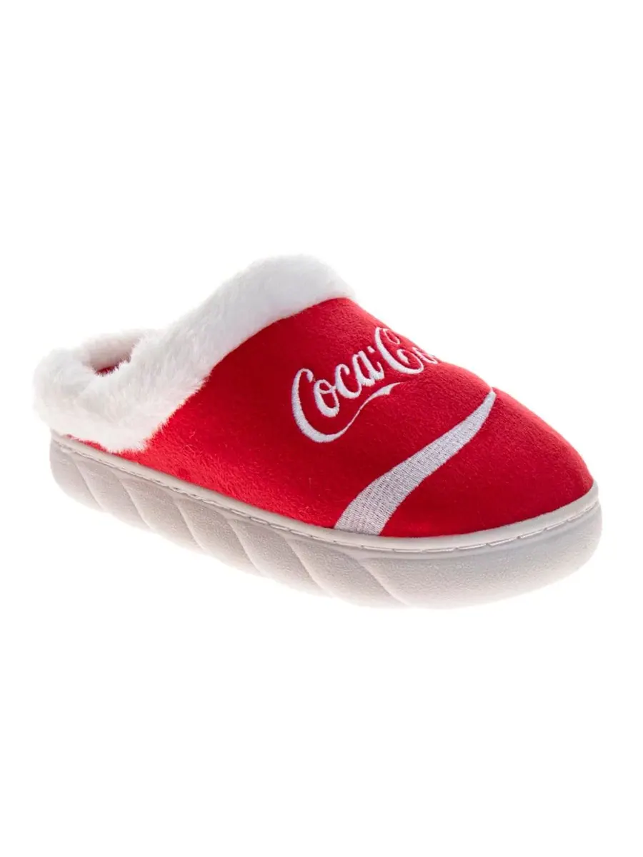 Женские тапочки Coca-Cola Classic Logo — белый