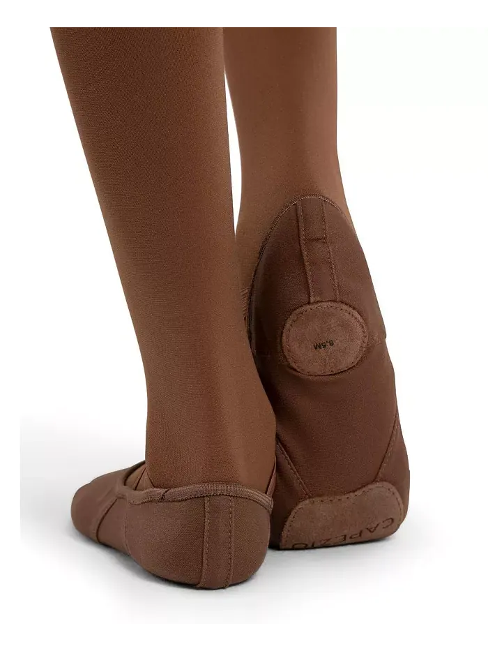 Балетки Hanami Canvas для девочек, светло-розовые Capezio — изображение 4 из 5, коричневый