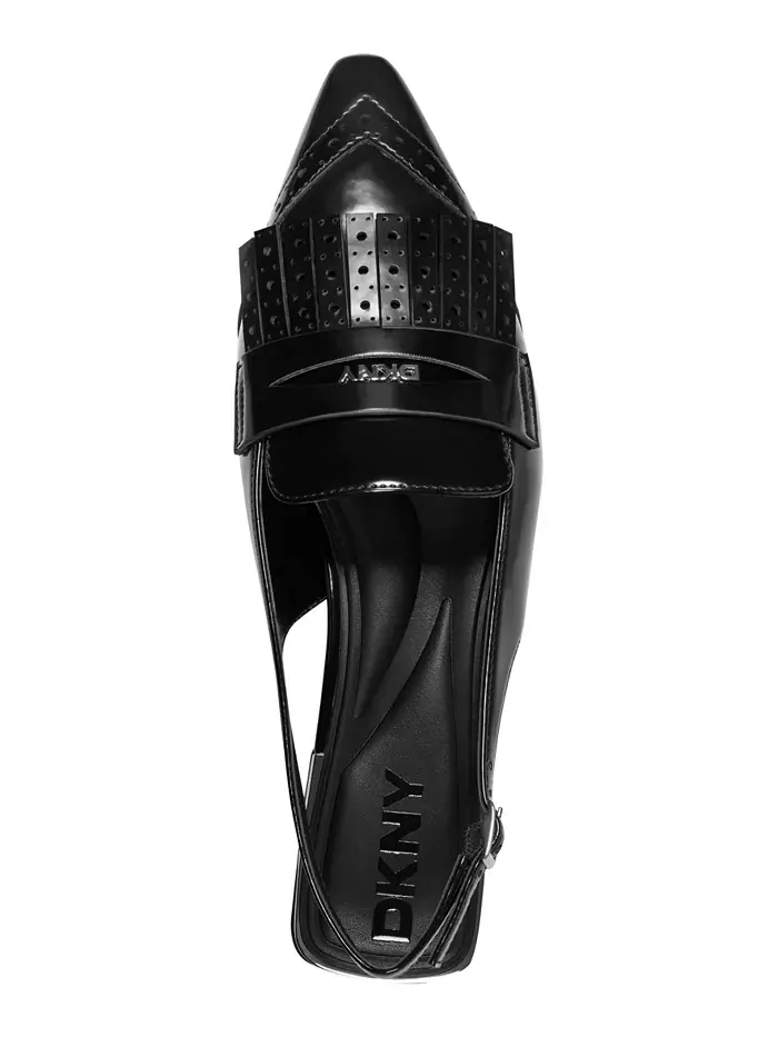 Женские балетки Caxine на ремешке Dkny — изображение 4 из 5, черный