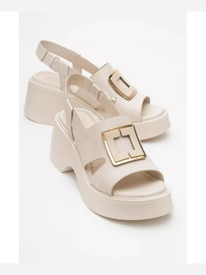 Платформенные сандалии Lucia с кожаной пряжкой (женские) Forever & Always Shoes