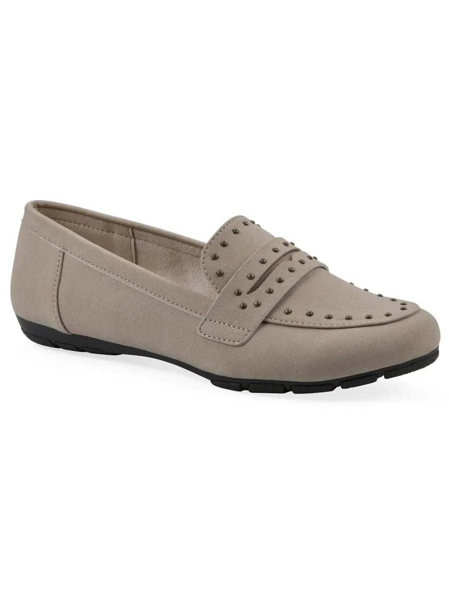 Женские лоферы Giada Driving Slip On Cliffs by White Mountain, Taupe Sueded Smooth