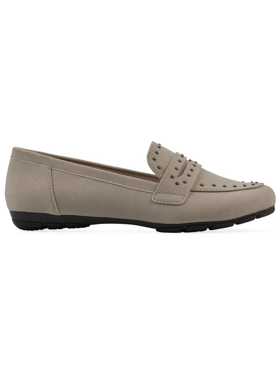 Женские лоферы Giada Driving Slip On Cliffs by White Mountain, Taupe Sueded Smooth — изображение 2 из 6