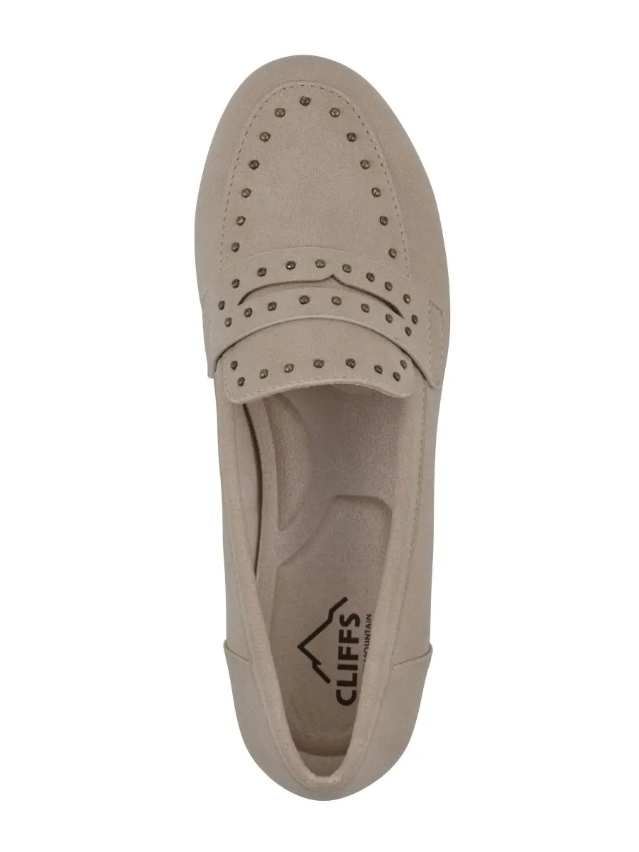 Женские лоферы Giada Driving Slip On Cliffs by White Mountain, Taupe Sueded Smooth — изображение 4 из 6