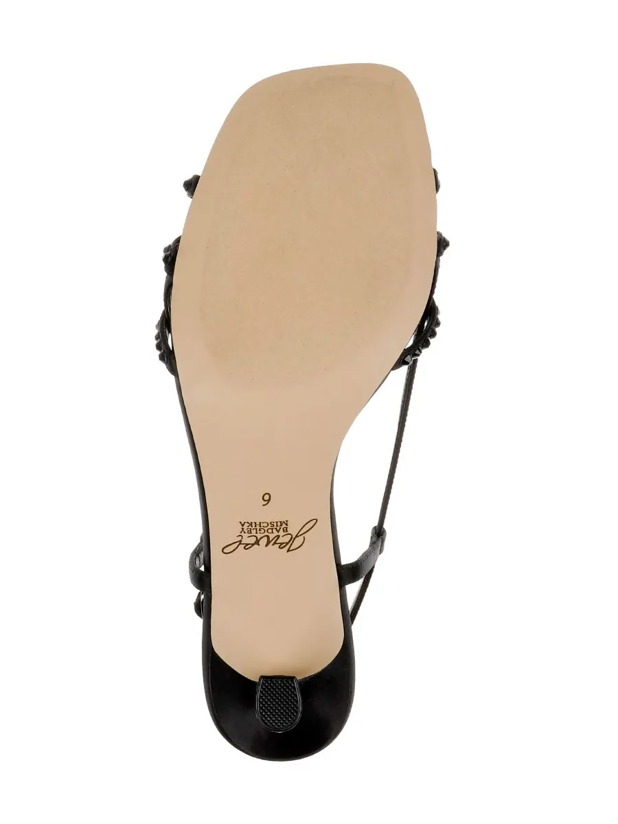 Женские сандалии Isabela Jewel Badgley Mischka — изображение 5 из 5, черный