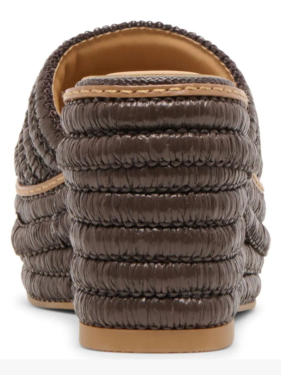 Женские сандалии на платформе Throne с рафией Dolce Vita, Chocolate Raffia — изображение 3 из 5