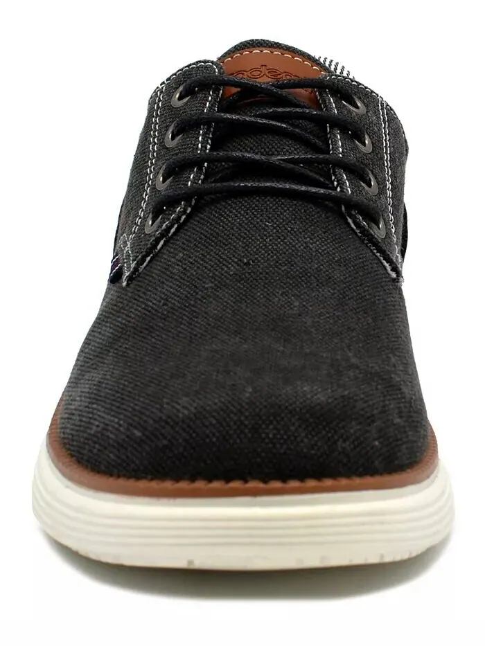 Мужская повседневная обувь Dayton Chambray Akademiks — изображение 3 из 13, черный