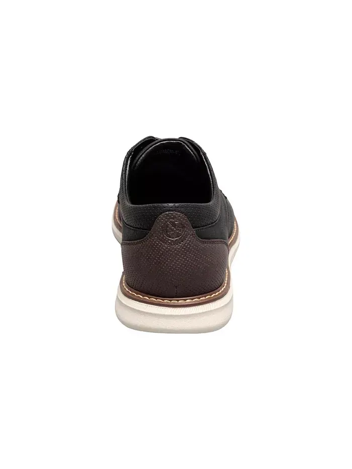 Мужские оксфорды Chase Casual с круглым мысом Nunn Bush — изображение 4 из 7, черный мульти
