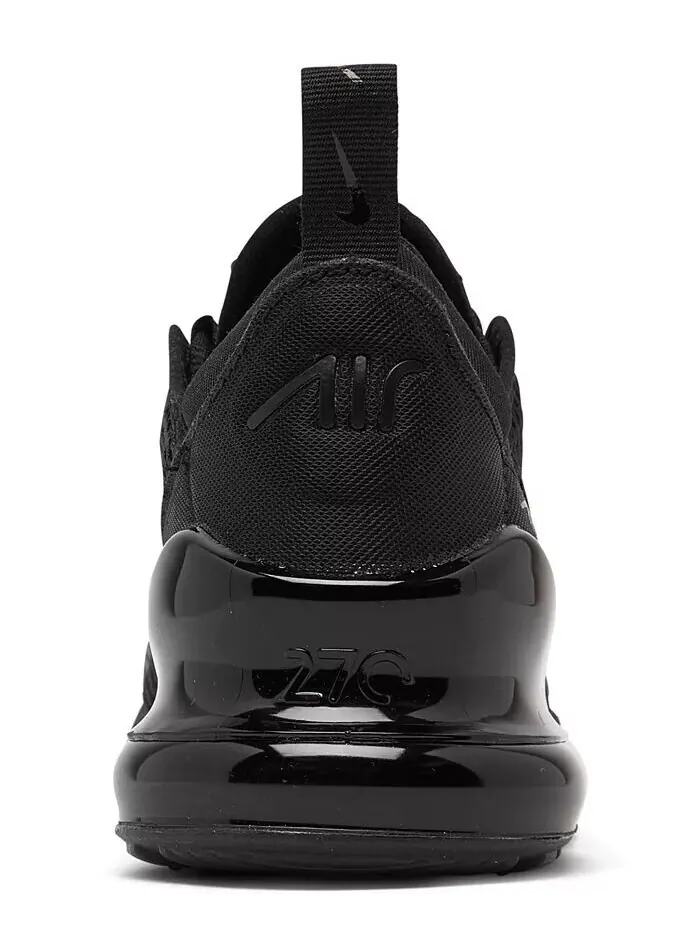 Повседневные кроссовки Little Kids Air Max 270 от Finish Line Nike — изображение 4 из 6, черный