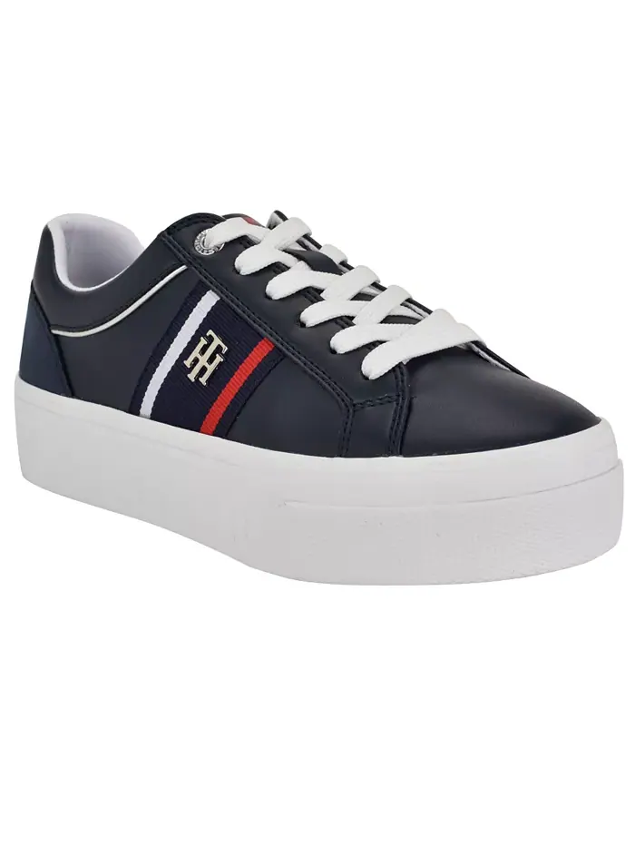 Женские кроссовки Badria Logo на платформе Tommy Hilfiger