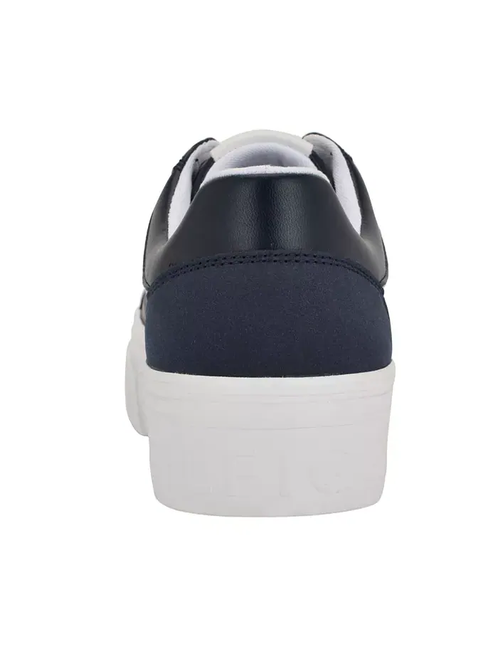 Женские кроссовки Badria Logo на платформе Tommy Hilfiger — изображение 3 из 5, синий