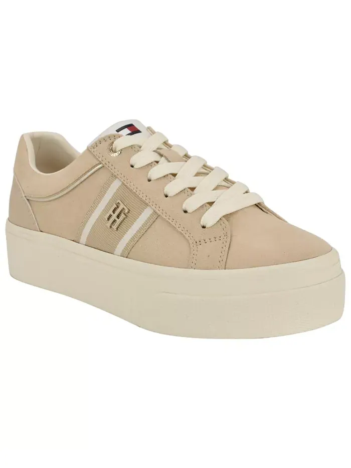Женские кроссовки Badria Logo на платформе Tommy Hilfiger