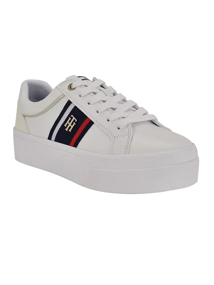 Женские кроссовки Badria Logo на платформе Tommy Hilfiger