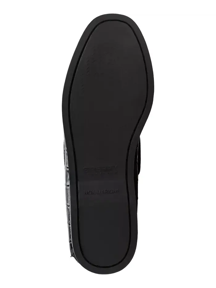 Женские классические лодочные туфли Sperry Authentic Original 2 Eye — изображение 5 из 7, черный