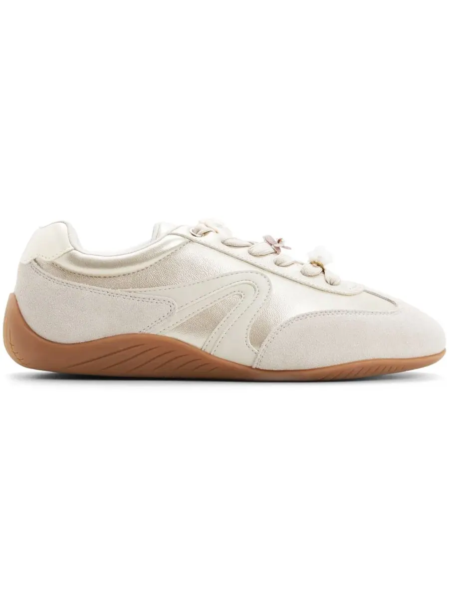 Женские спортивные кроссовки Maxie с круглым носком ALDO, золото metallic smooth — изображение 2 из 5, золотистый металлик