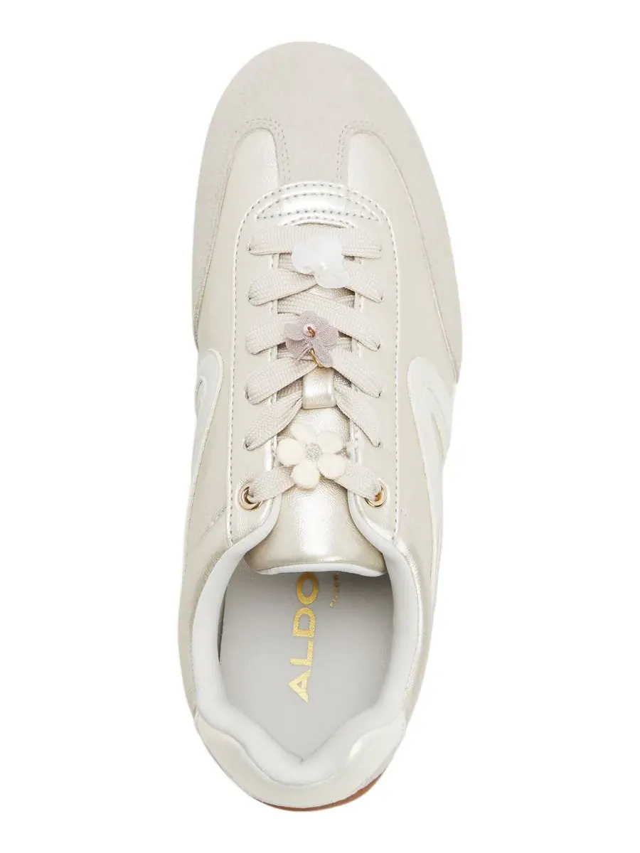 Женские спортивные кроссовки Maxie с круглым носком ALDO, золото metallic smooth — изображение 4 из 5, золотистый металлик