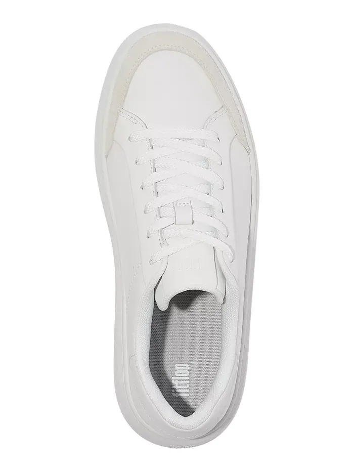 Женские кроссовки RTG из кожи и замши FitFlop — изображение 3 из 6, белый