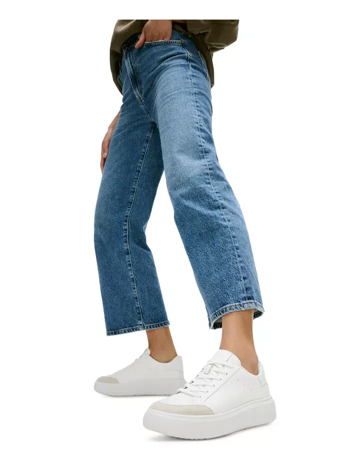 Женские кроссовки RTG из кожи и замши FitFlop — изображение 6 из 6, белый