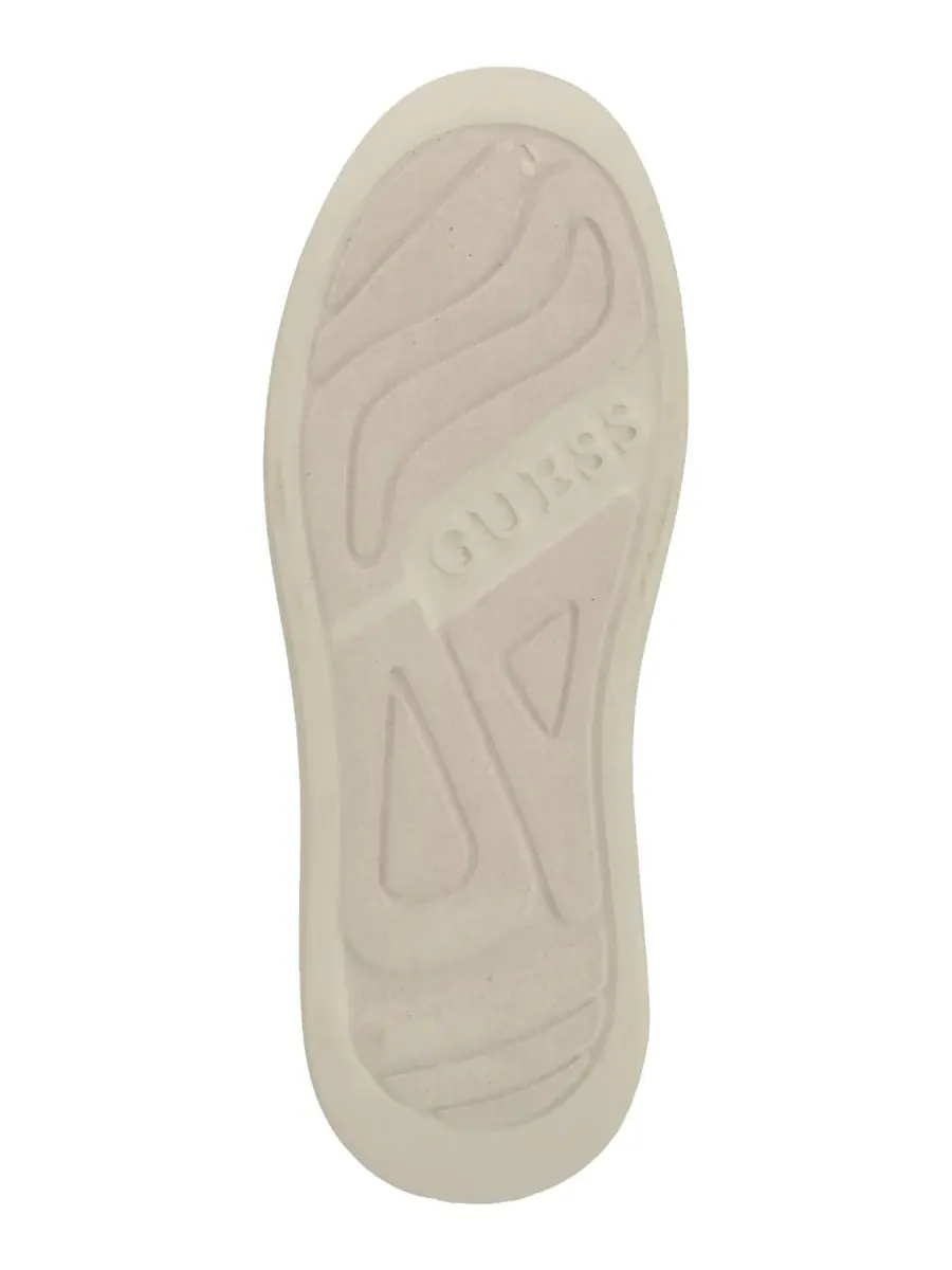 Женские кроссовки Eliva на платформе с двухцветными шнурками GUESS — изображение 5 из 5, белый