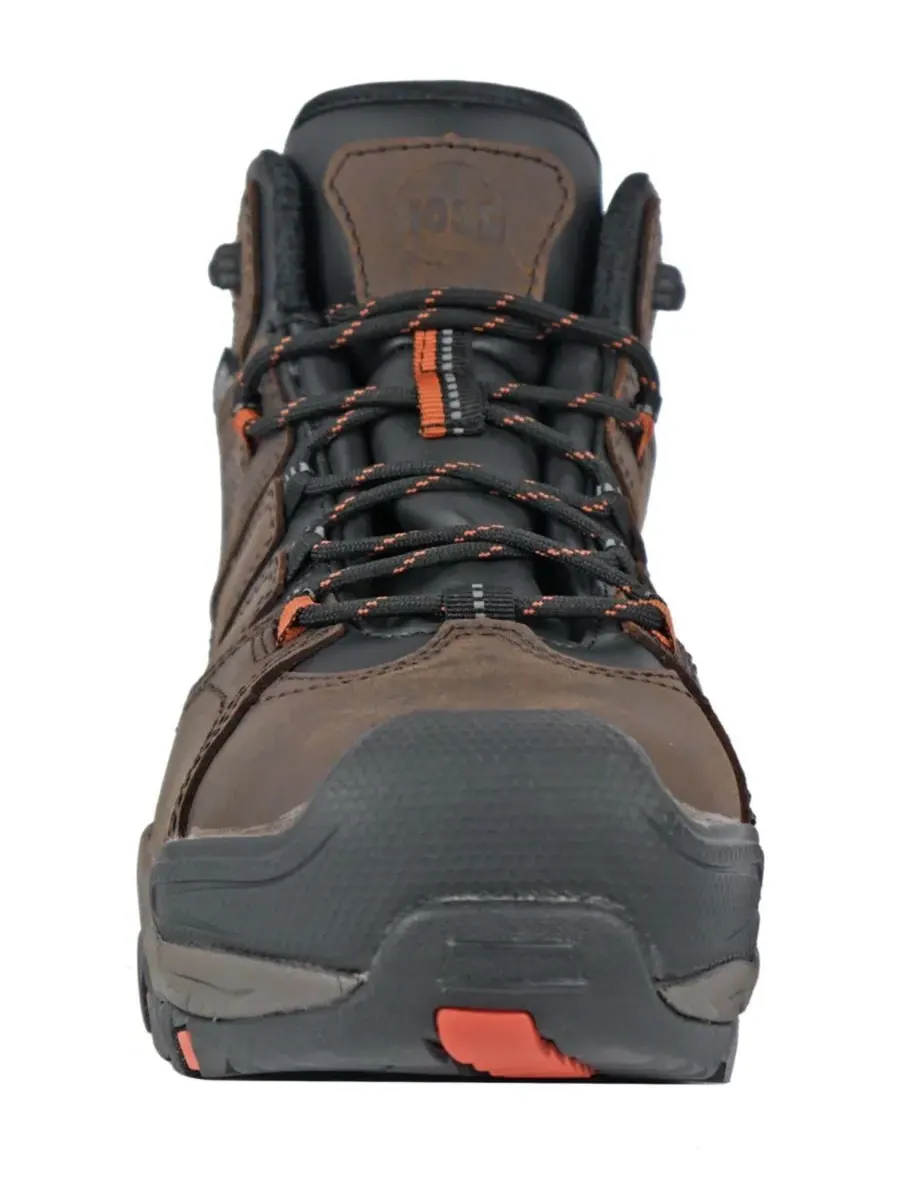 Мужские рабочие ботинки Tracker с композитным носком Hoss Boot Company — изображение 4 из 6, коричневый