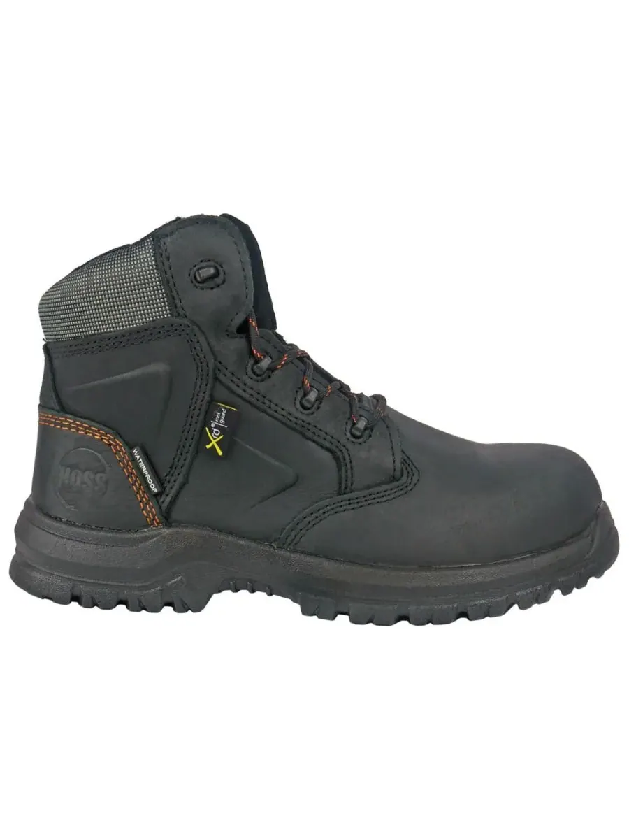 Мужские рабочие ботинки Prowl с композитным защитным носком Hoss Boot Company — изображение 4 из 6, черный