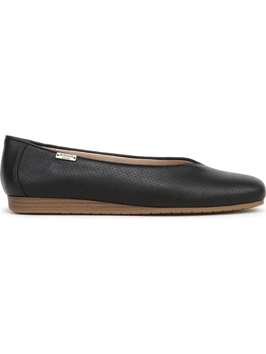 Балетки с квадратным мысом Dr. Scholl's — изображение 2 из 5, черный