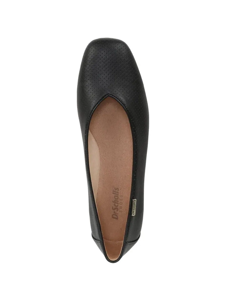 Балетки с квадратным мысом Dr. Scholl's — изображение 4 из 5, черный